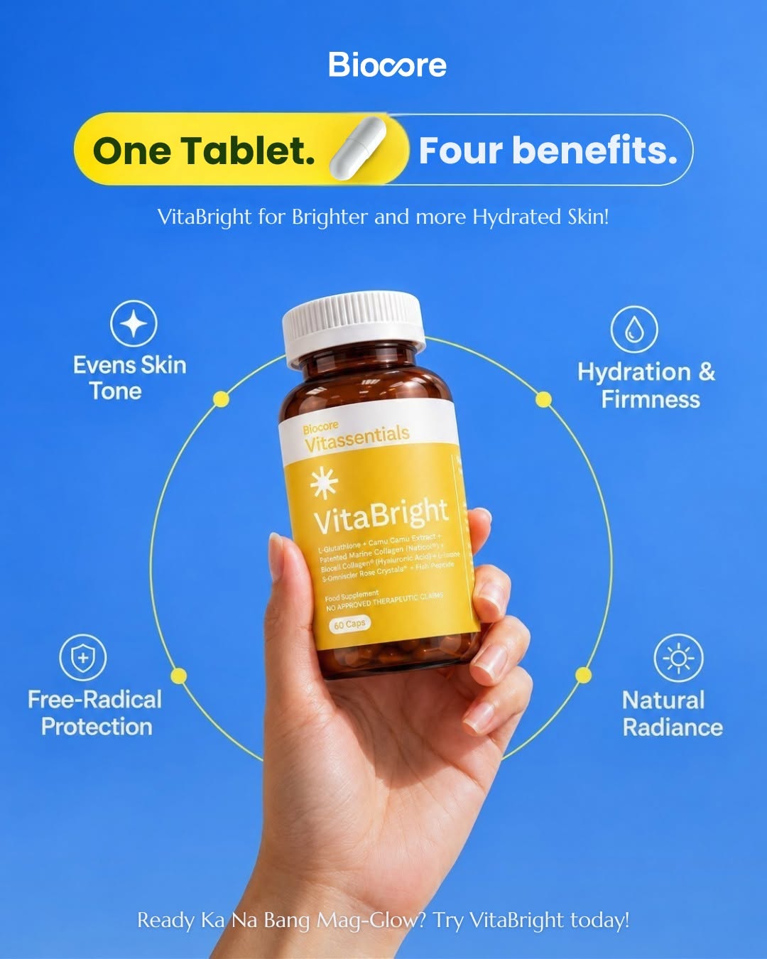 Biocore VitaBright customer routine